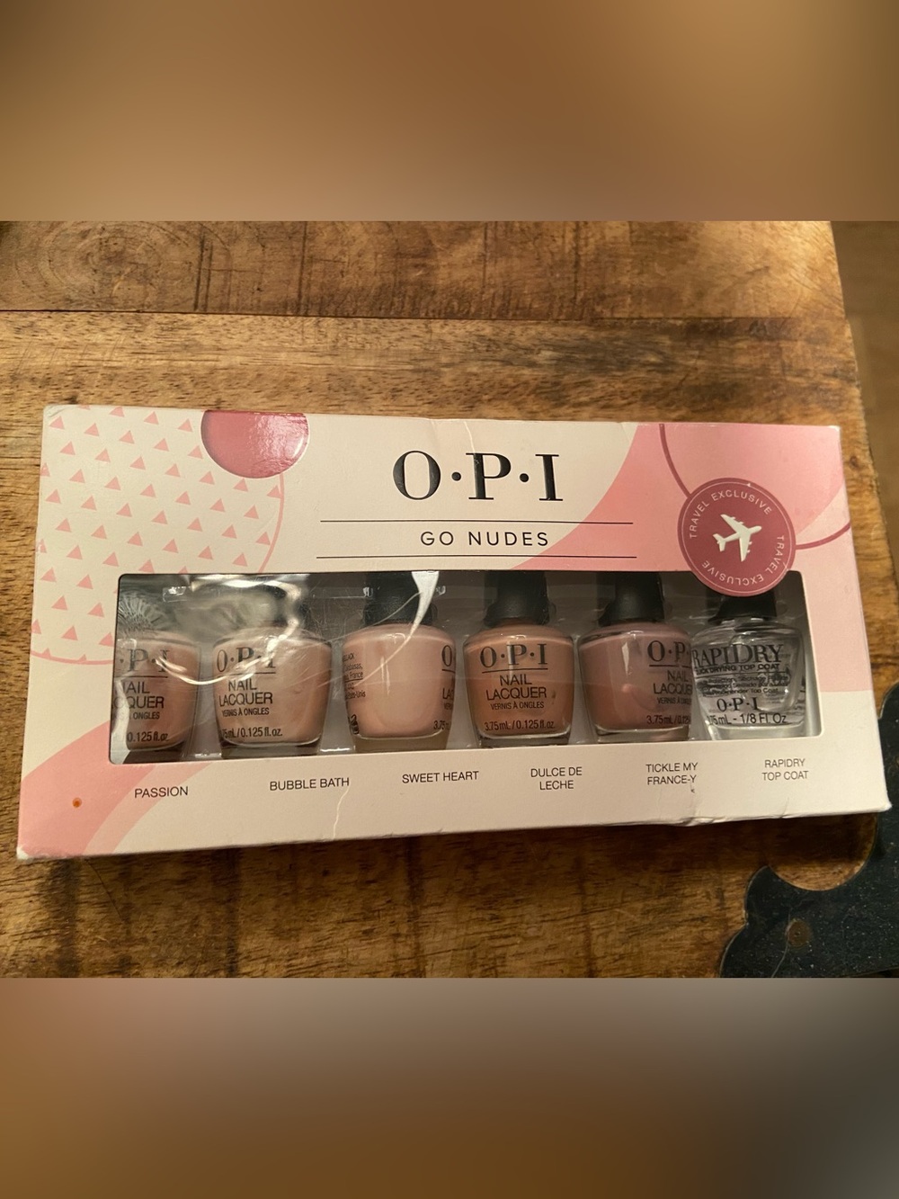 OPI Go Mini Nudes Nail Lacquer Set of 6 Neutral Beige Shades